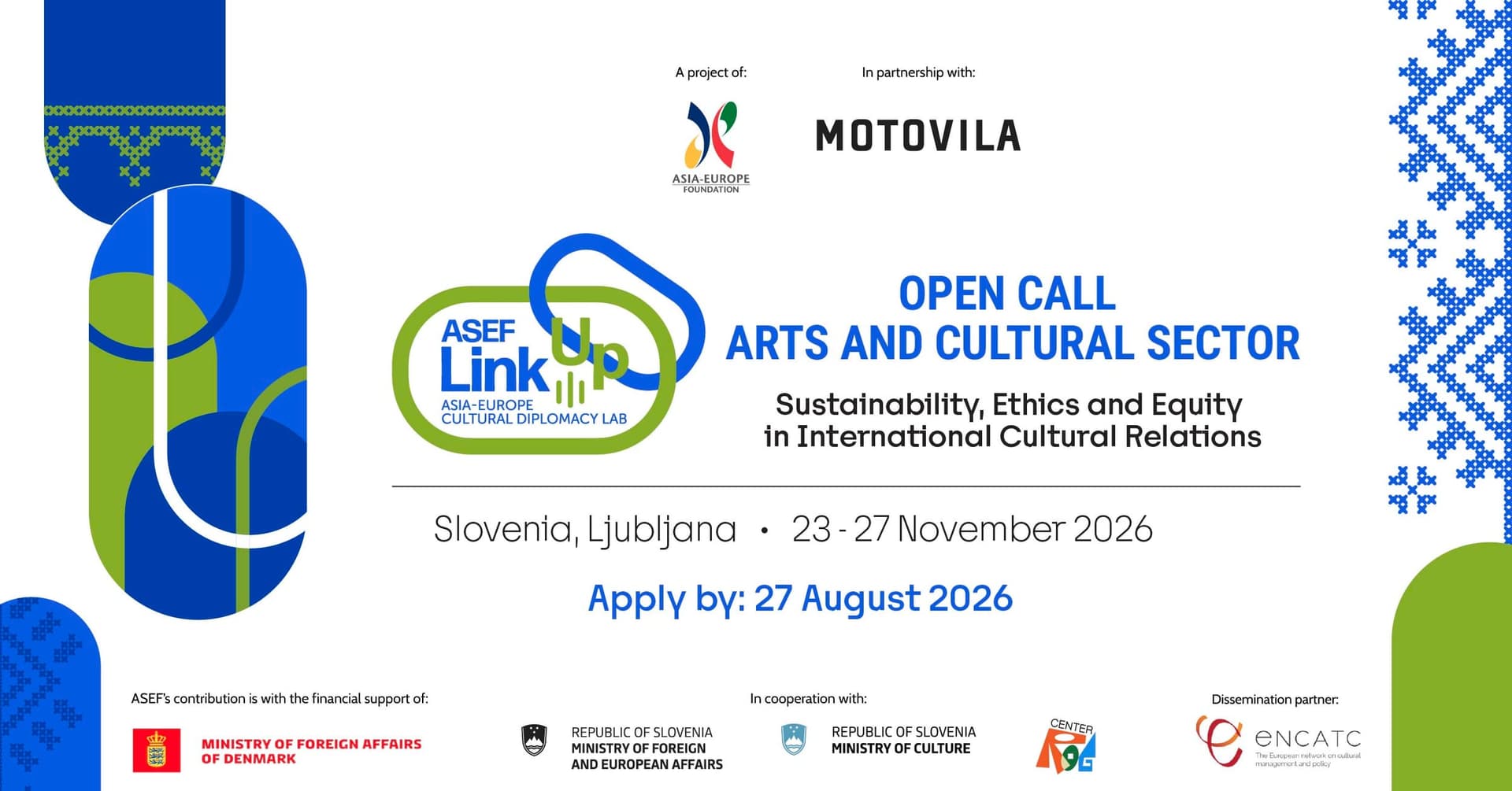 ASEF LinkUp 2026 | Call for Arts Sector Participants