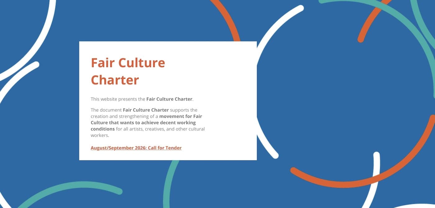 German Commission for UNESCO: Fair Culture Charter Discussion Papers Call for Tender