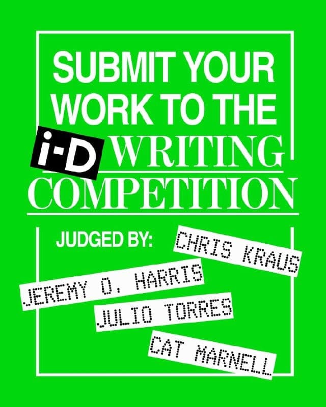 Cover for i-D Creative Writing Competition