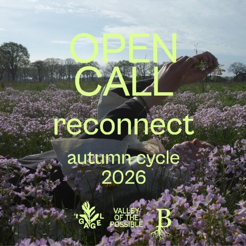 Cover for BE ERF RECONNECT — рэзідэнцыя пра рэгенератыўную культуру