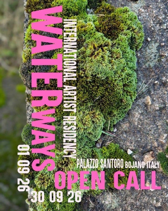Cover for BE WATERways — рэзідэнцыя для візуальных і перформатыўных мастакоў(-чак) у Італіі