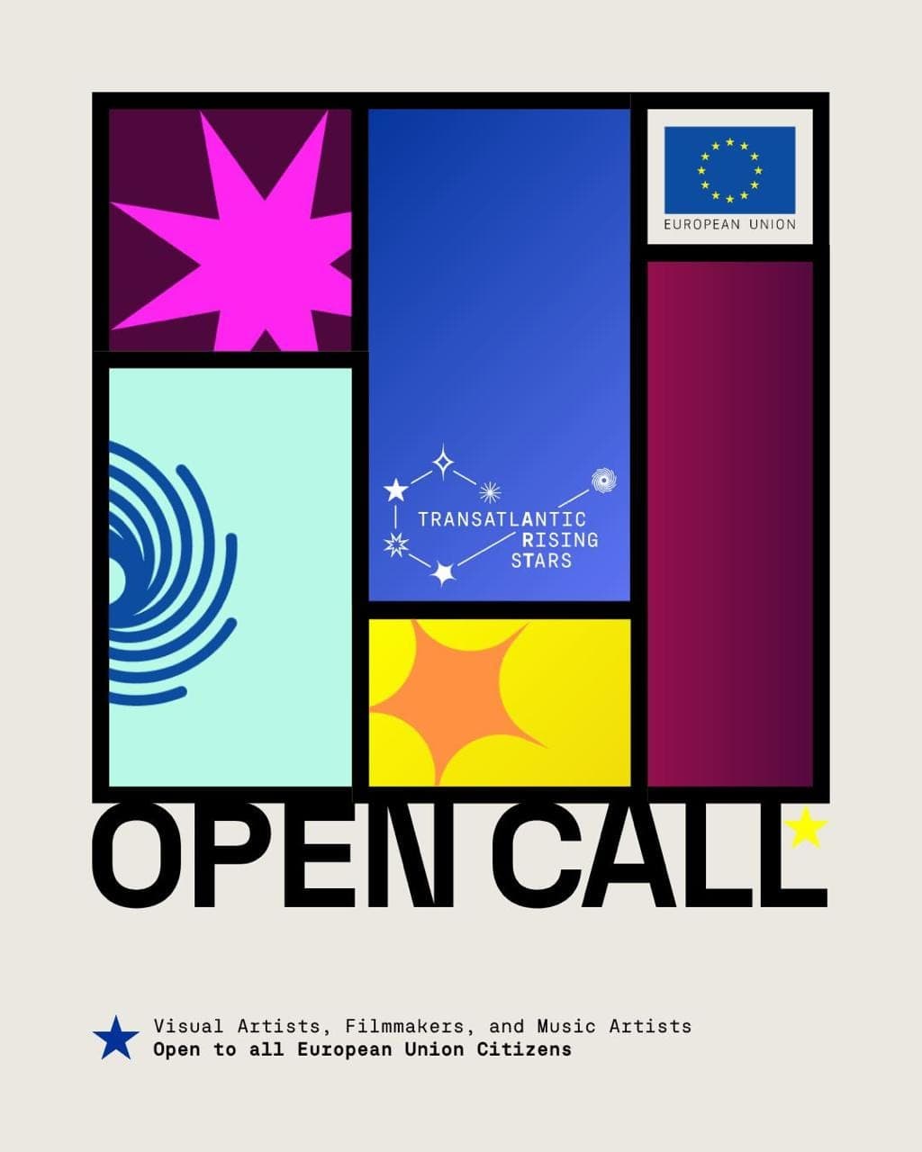 Cover for Transatlantic Stars Program for EU Artists in the USA
