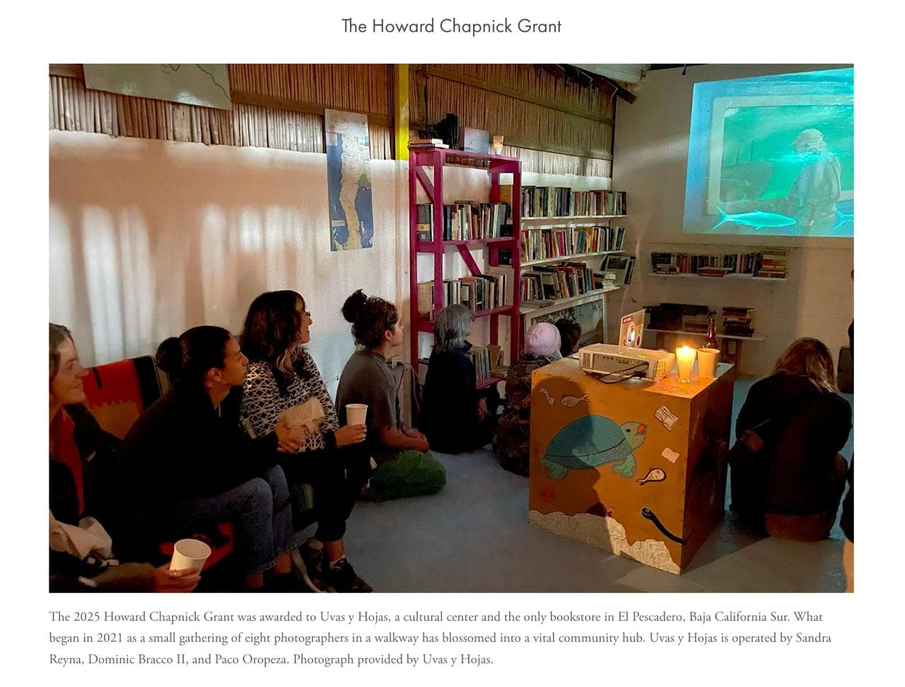 Cover for Howard Chapnick Grant for Documentary Photography Education
