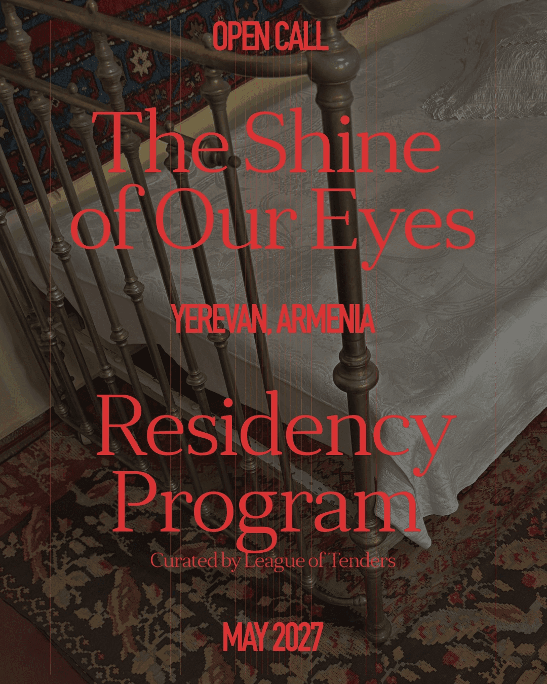 The Shine of Our Eyes — рэзідэнцыя ў Ерэване для тых, хто працуе з традыцыйнымі рамёствамі