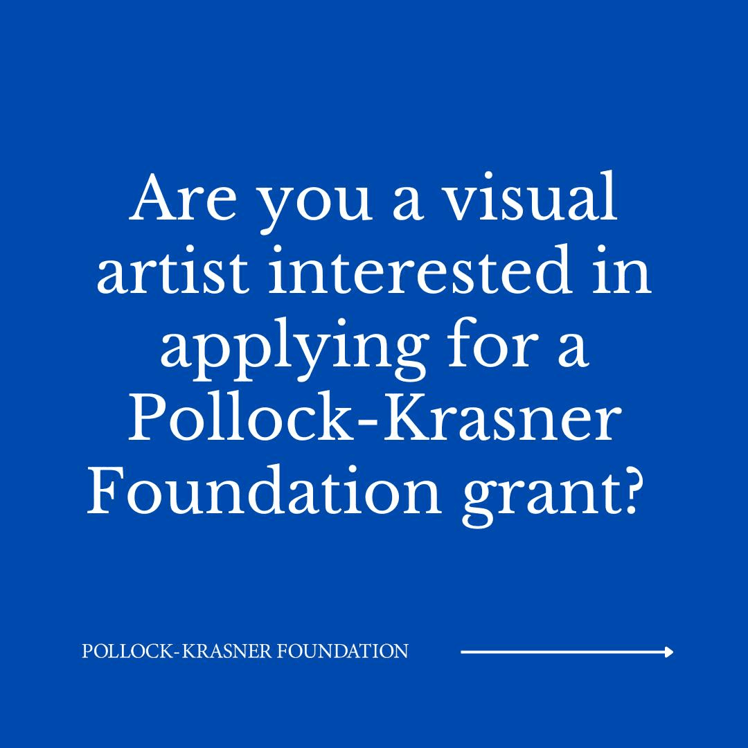 Грант для візуальных мастакоў і мастачак — Pollock-Krasner Foundation Grant