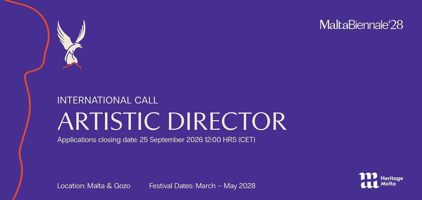 Malta Biennale 2028 Artistic Director (Malta)