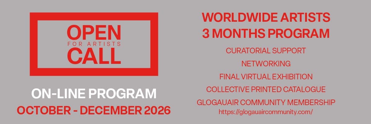 OPEN CALL ・ For GlogauAIR´s ONLINE RESIDENCY PROGRAM (October – December 2026)