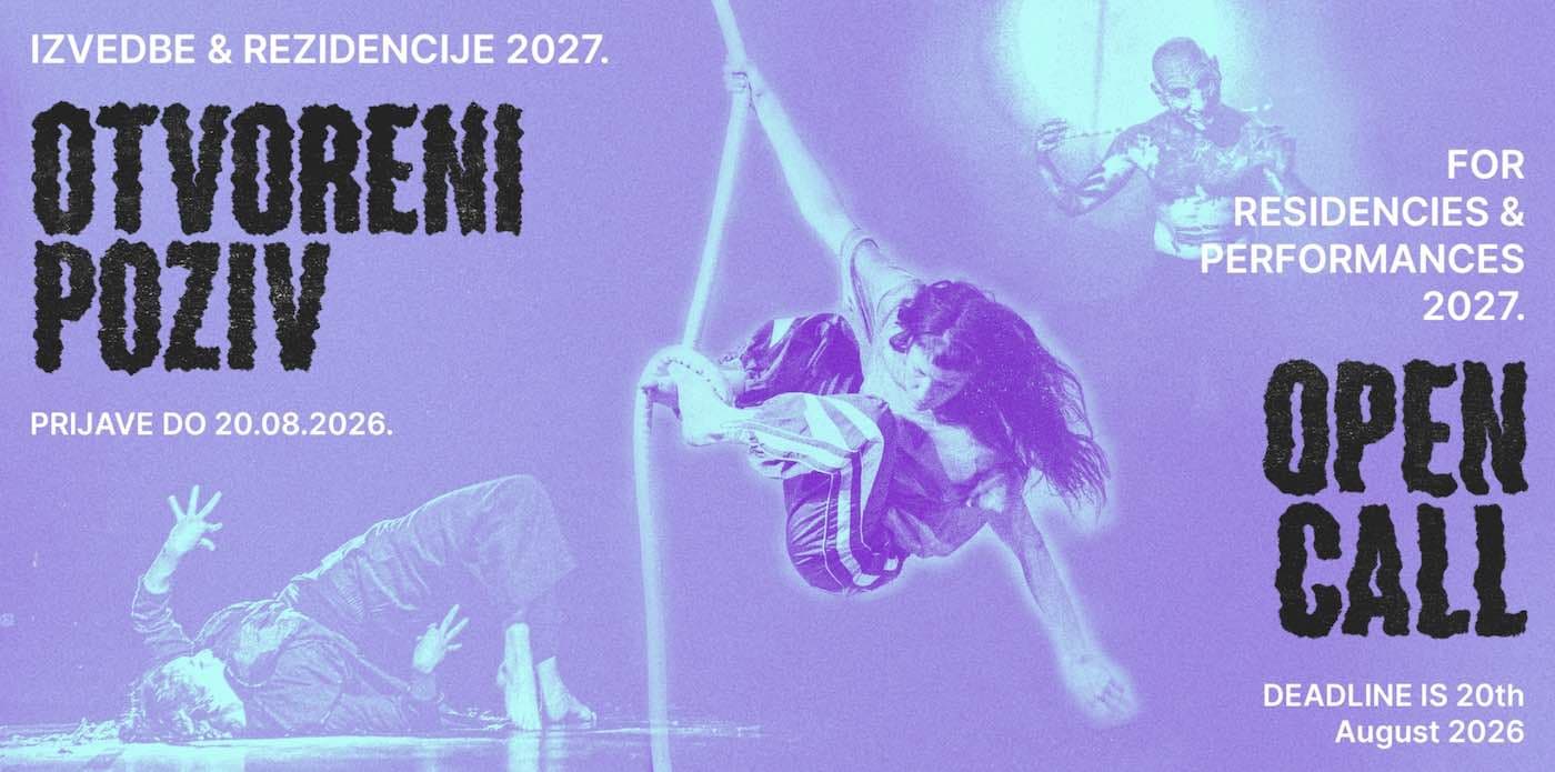 SubScena: Residency and Presentation for Performance Artists 2027 (Croatia)