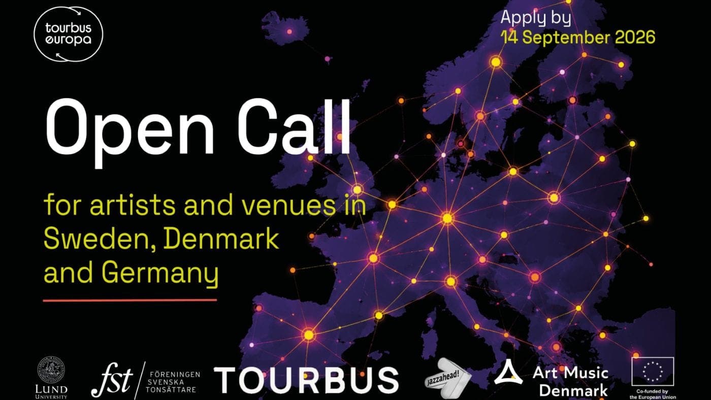 TOURBUS EUROPA: For Musicians or Bookers in Denmark, Sweden or Germany for Data-driven Tour Planning (Remote)