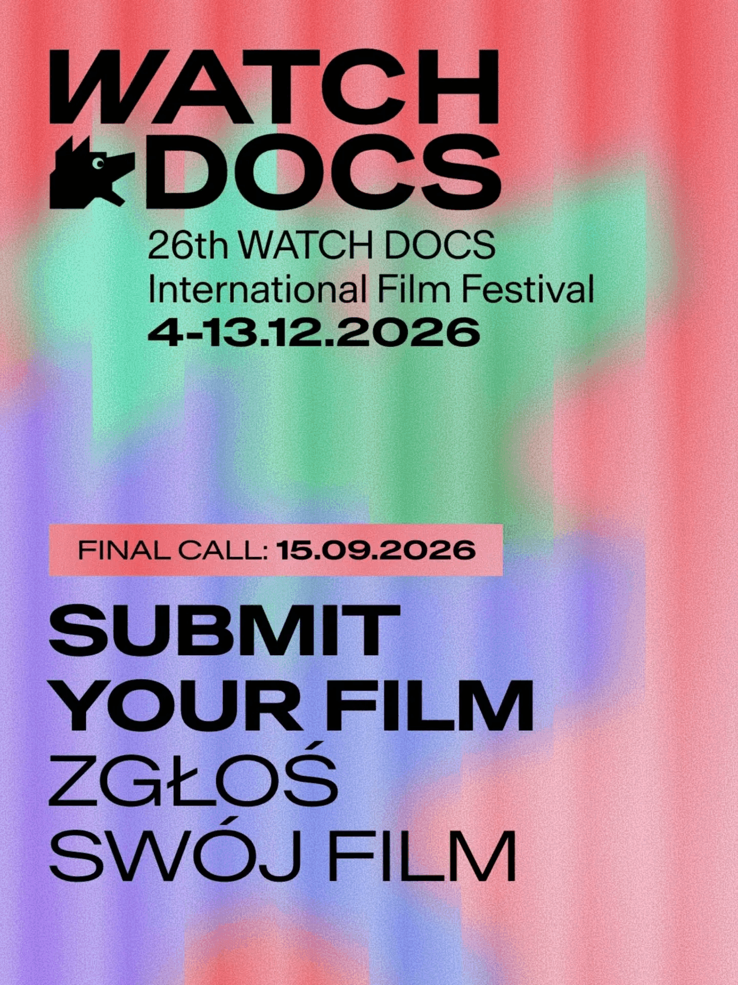 WATCH DOCS 2026 — прыём дакументальных фільмаў пра правы чалавека