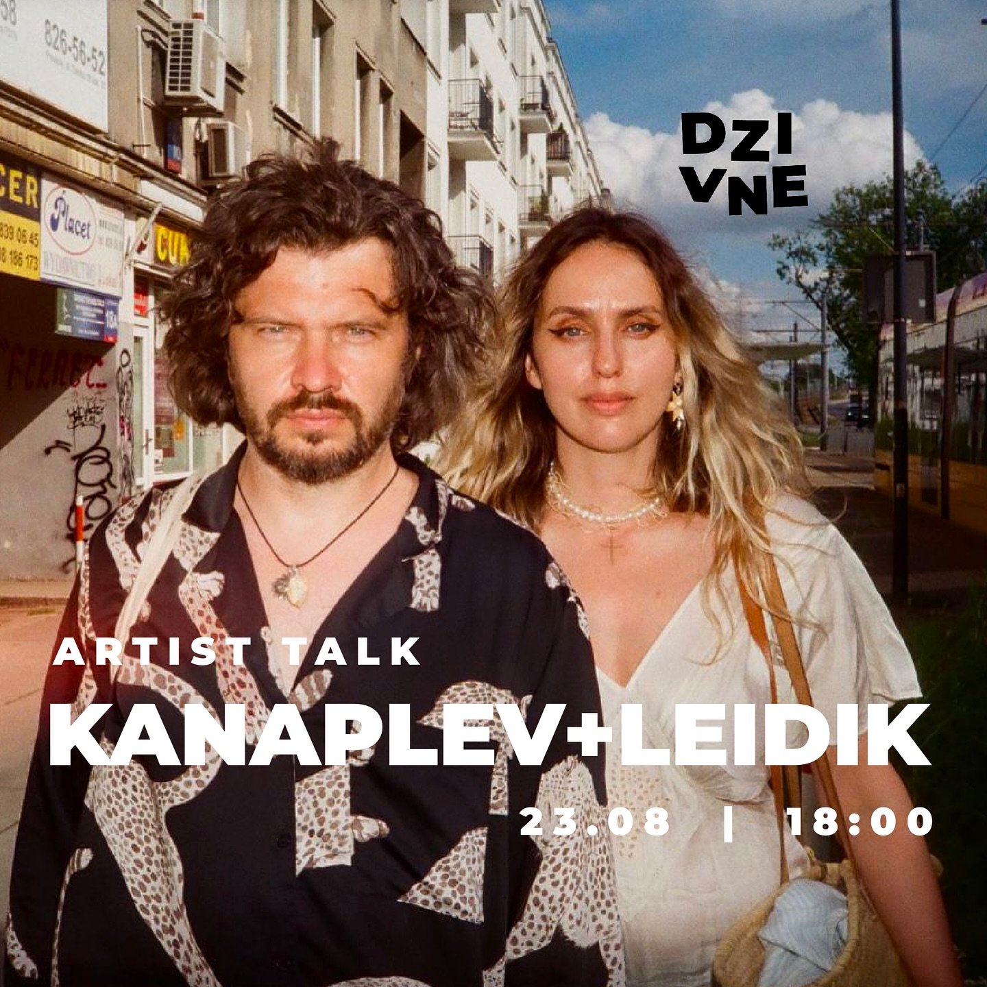Творчая сустрэча KANAPLEV+LEIDIK у DZIVNE