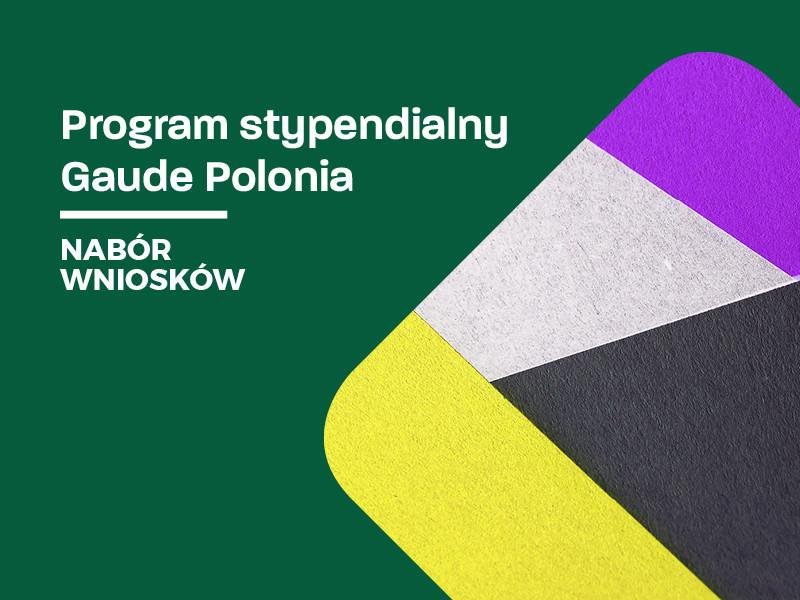 Набор на стыпендыяльную праграма “Gaude Polonia” на 2025 год