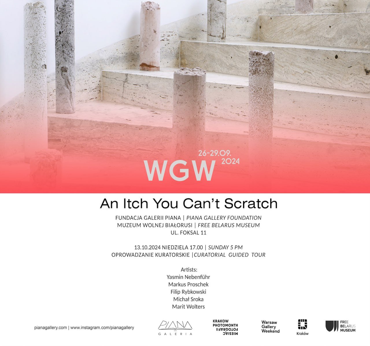 Нэтворкінг-сустрэча “An Itch You Can’t Scratch” у межах Варшаўскага Галерэйнага Уікенда