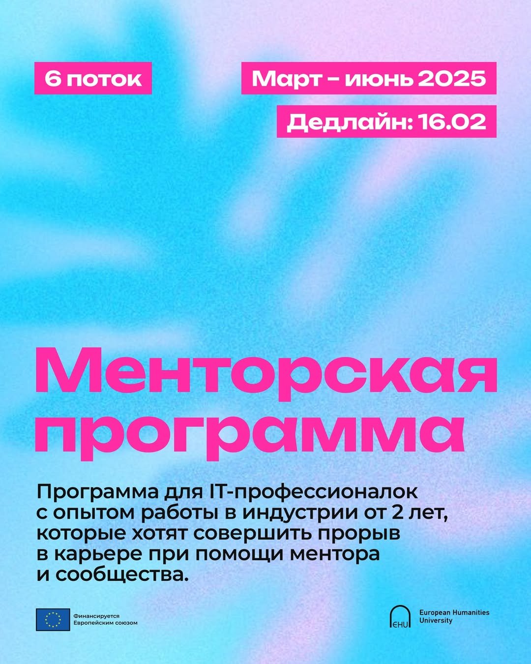 Women in Tech шукаюць ментарак і менці для ментарскай праграмы